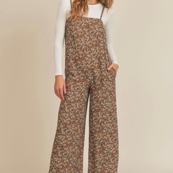 Floral Jumpsuit - Picture 1 of 3